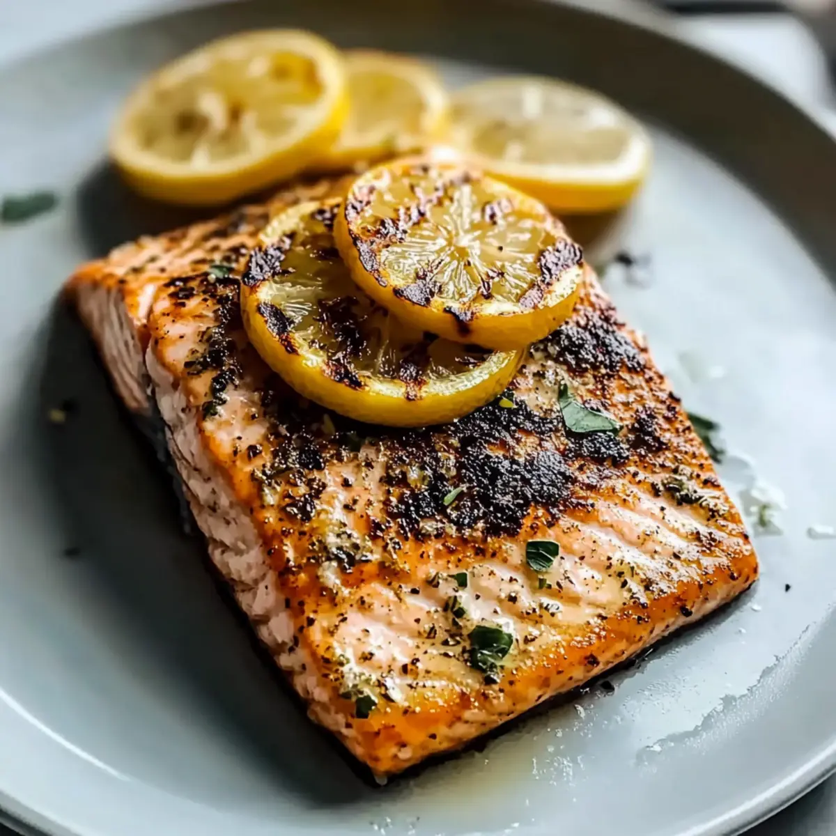 Delicious Grilled Salmon on Blackstone for a Flavorful Feast