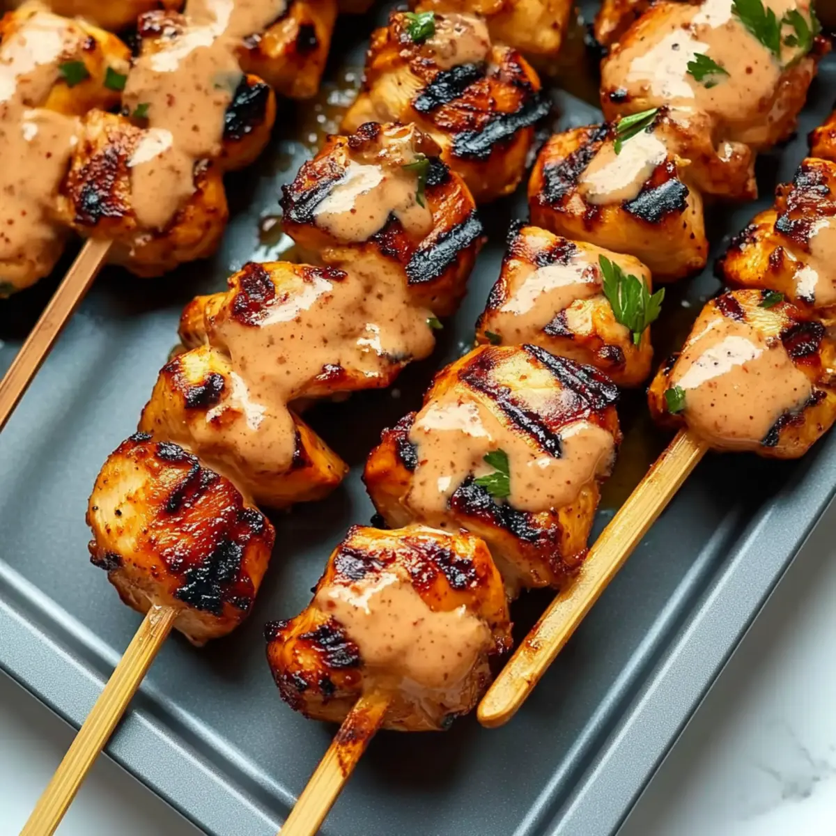 Grilled Bang Bang Chicken Skewers That Steal the Show