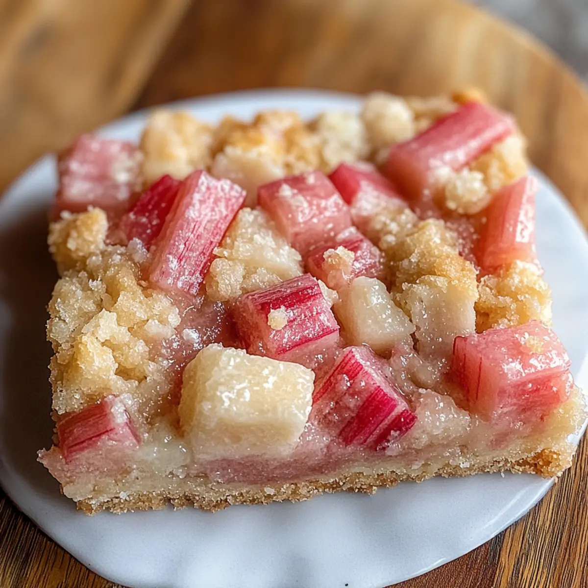 Sweet and Tart Rhubarb Bars You’ll Fall in Love With