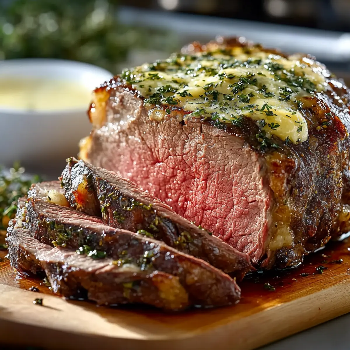 Garlic Butter Prime Rib Roast: Effortless Elegance for Holidays