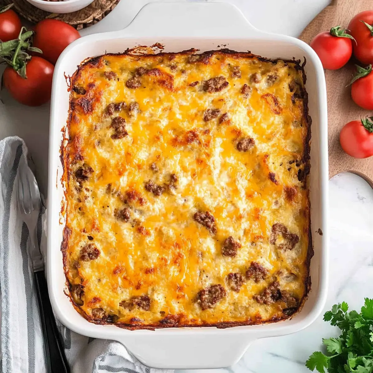 Savory Breakfast Casserole for Effortless Mornings
