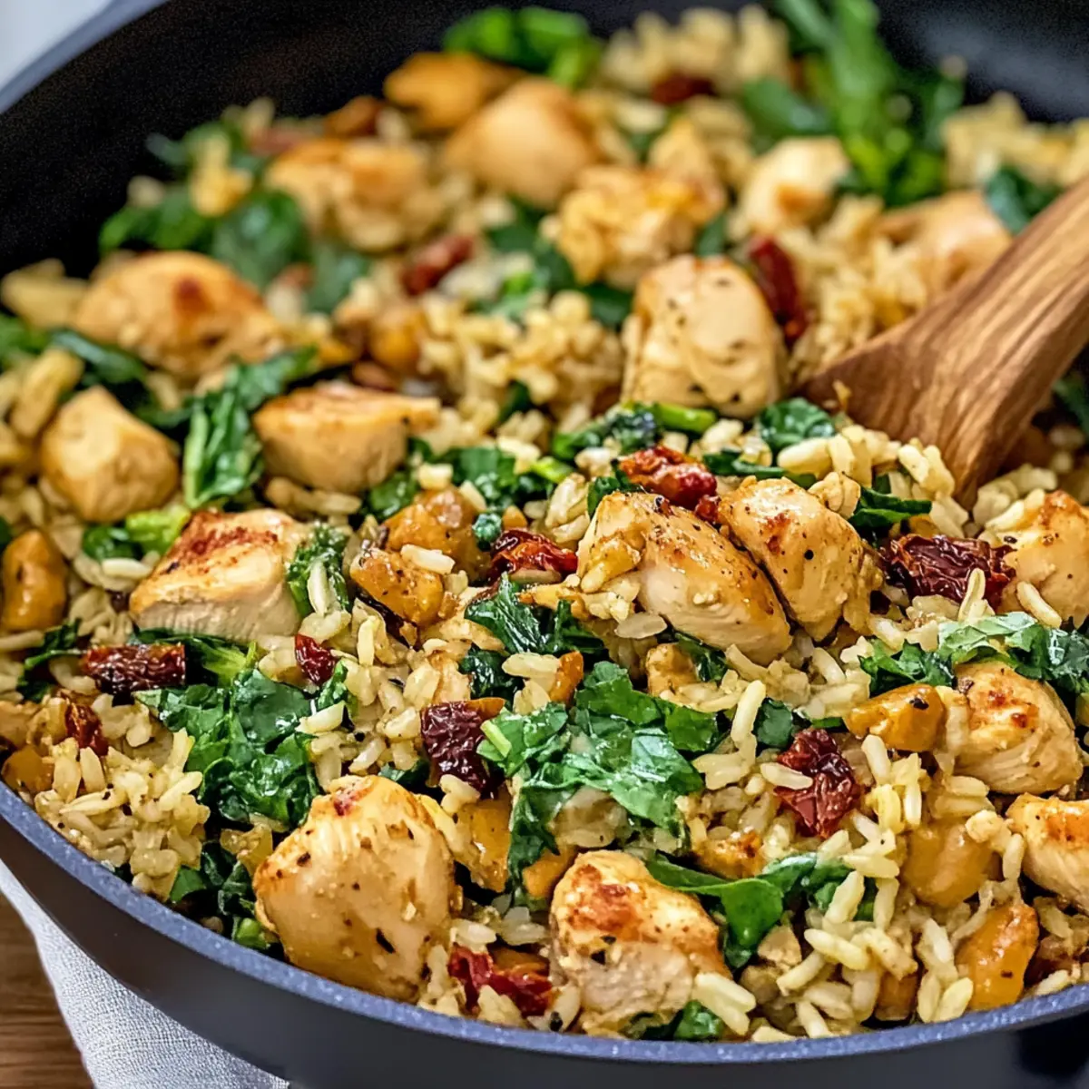 Savor Mediterranean Chicken and Rice in Just 20 Minutes