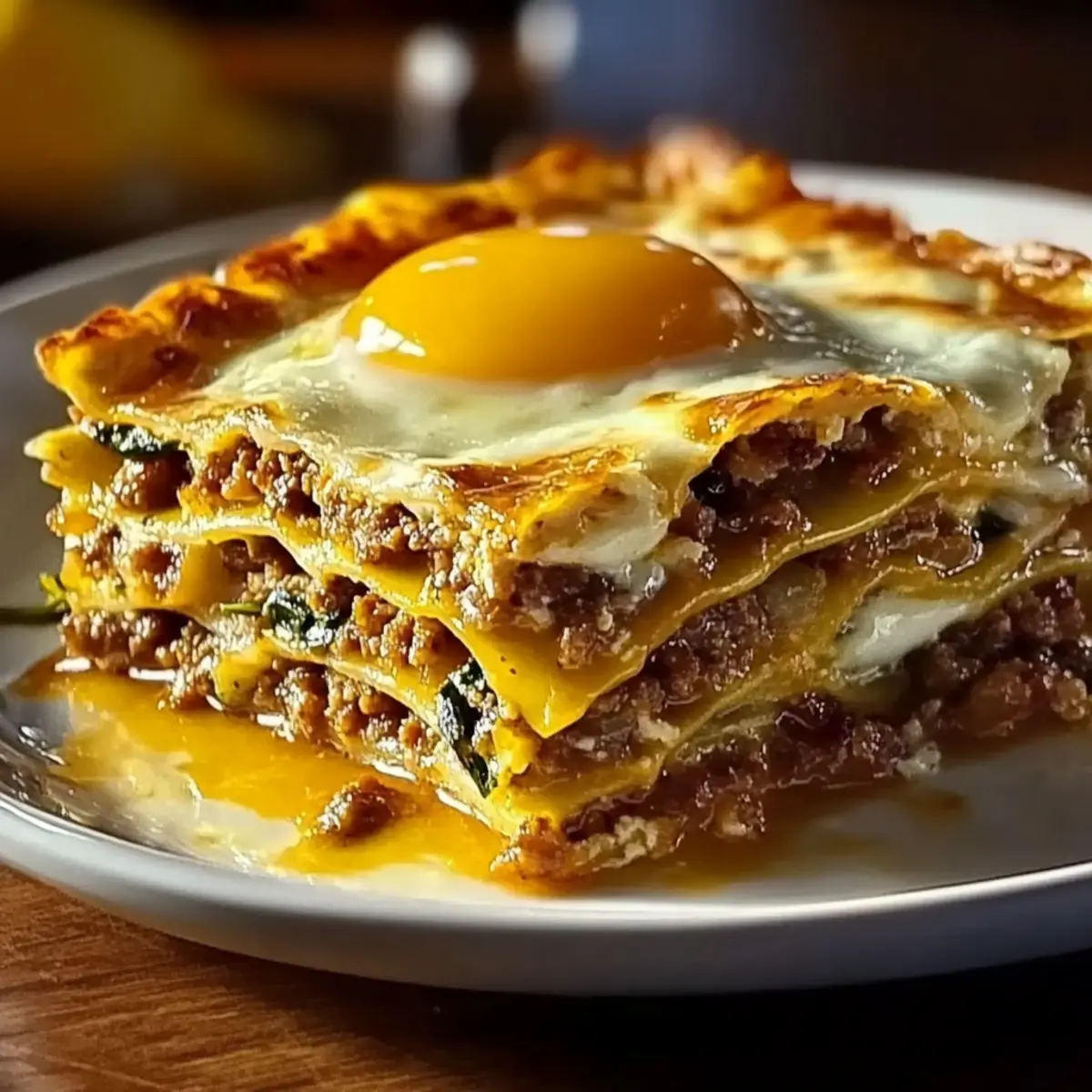Savory Breakfast Lasagna for a Hearty Morning Boost
