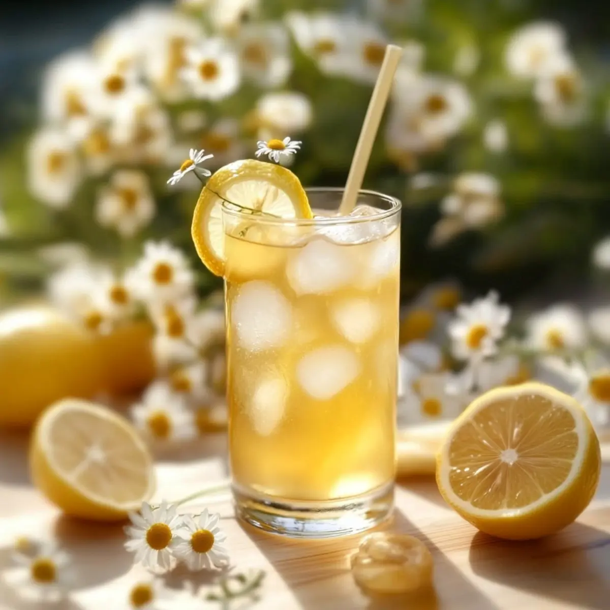 Delightful Chamomile Honey Mocktail for Refreshing Spring Sips