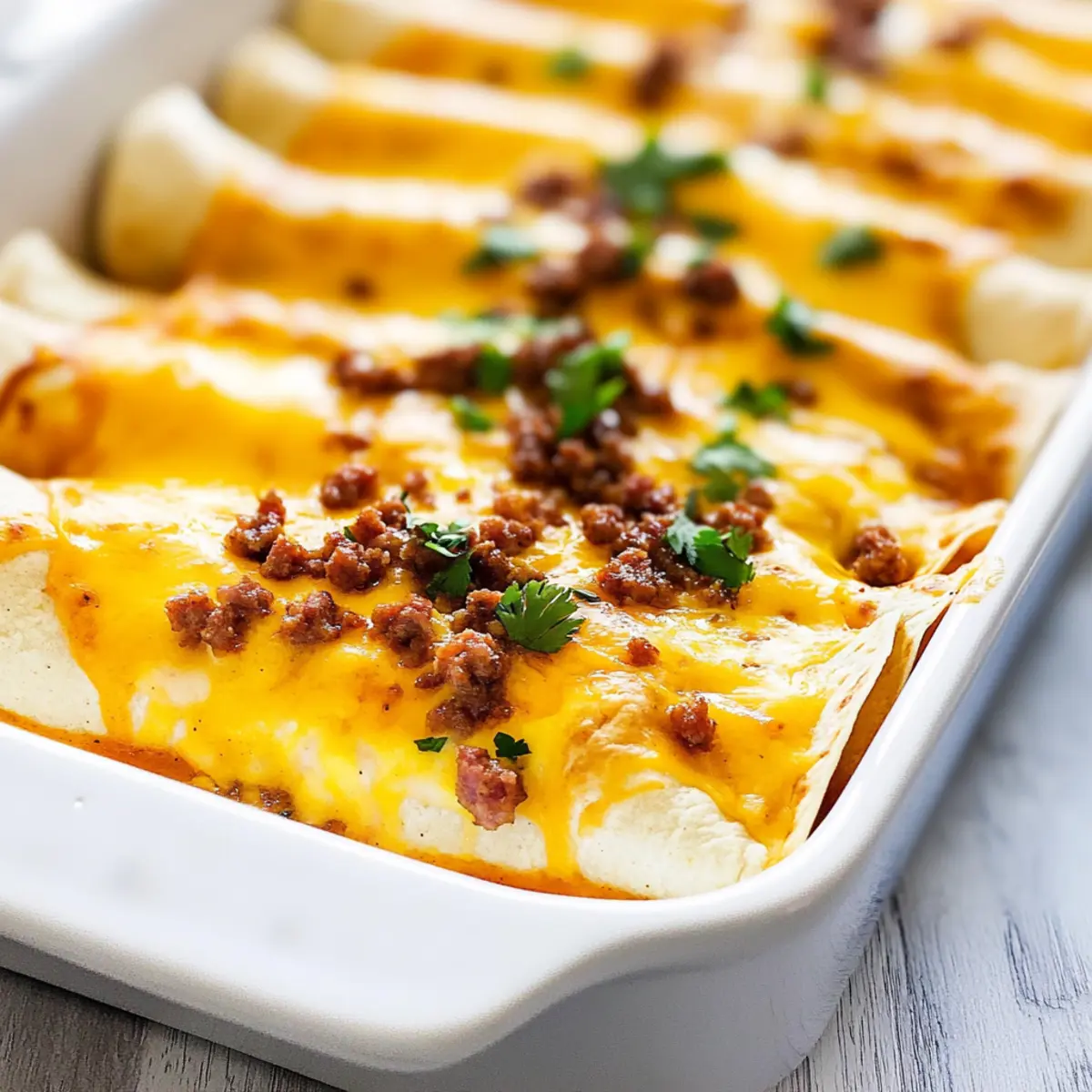 Delicious Breakfast Enchiladas for a Cozy Morning Feast