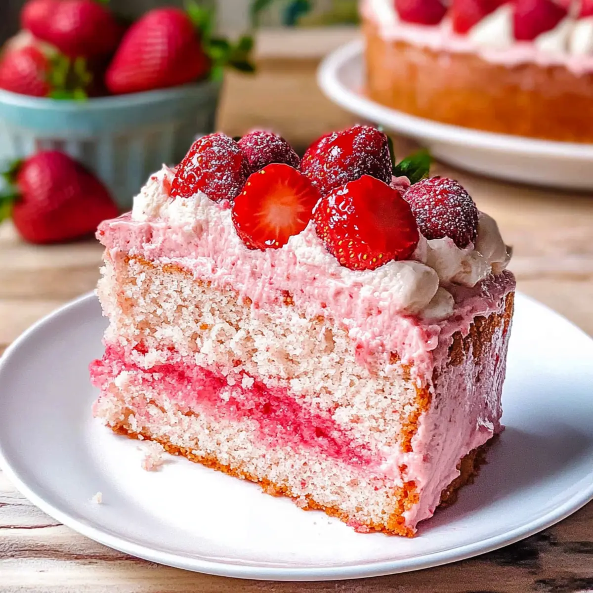Irresistibly Moist Strawberry Cake That’ll Wow Your Guests