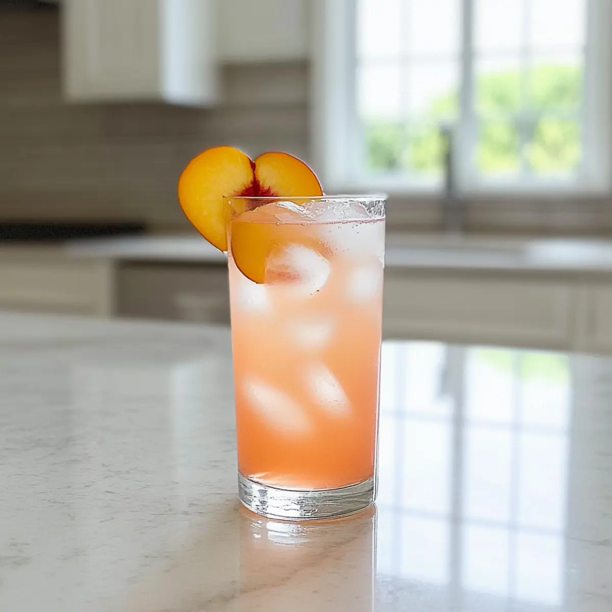 Pink Peach Paradise Mocktail: Your Ultimate Summer Refreshment