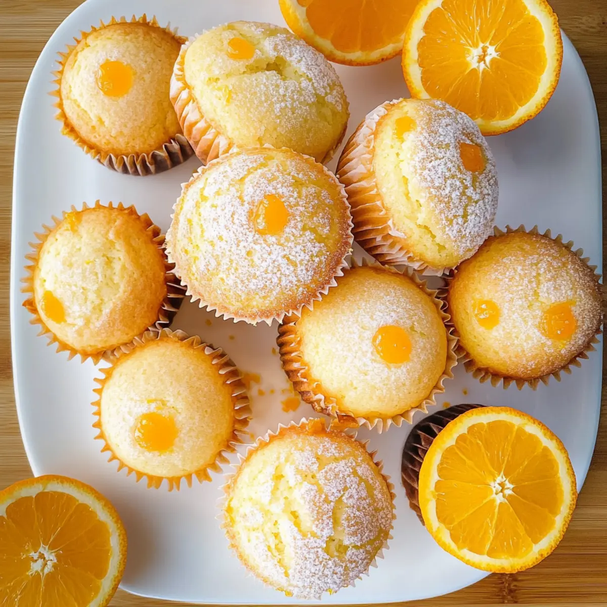 Heavenly Orange Muffins Bursting with Citrus Delight