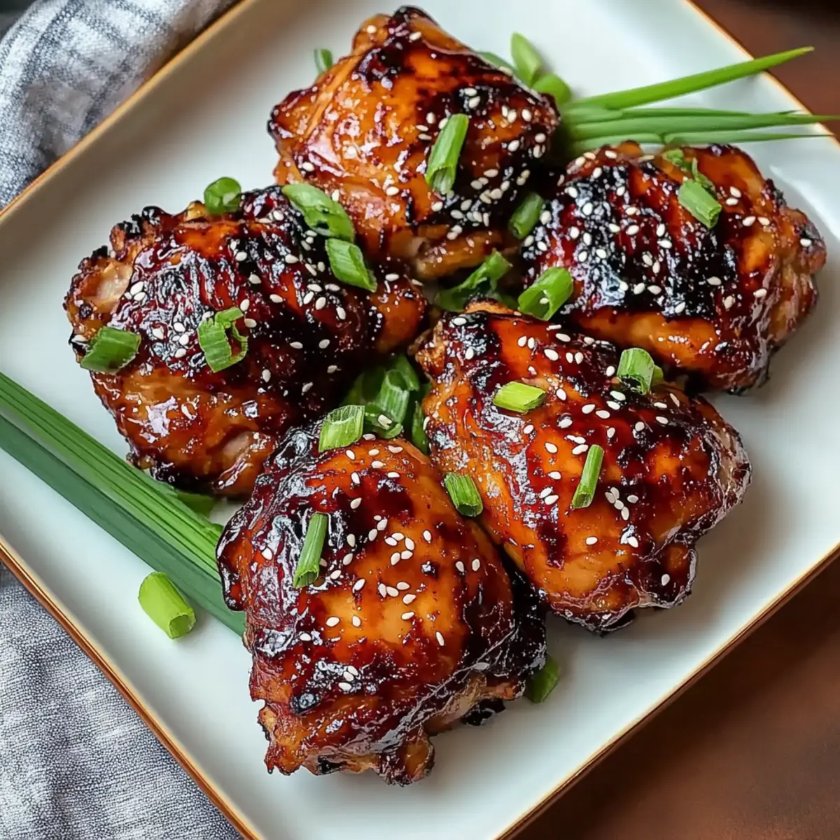 Crispy Japanese BBQ Chicken Thighs for a Flavorful Dinner