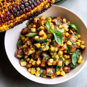 BBQ Corn Salad