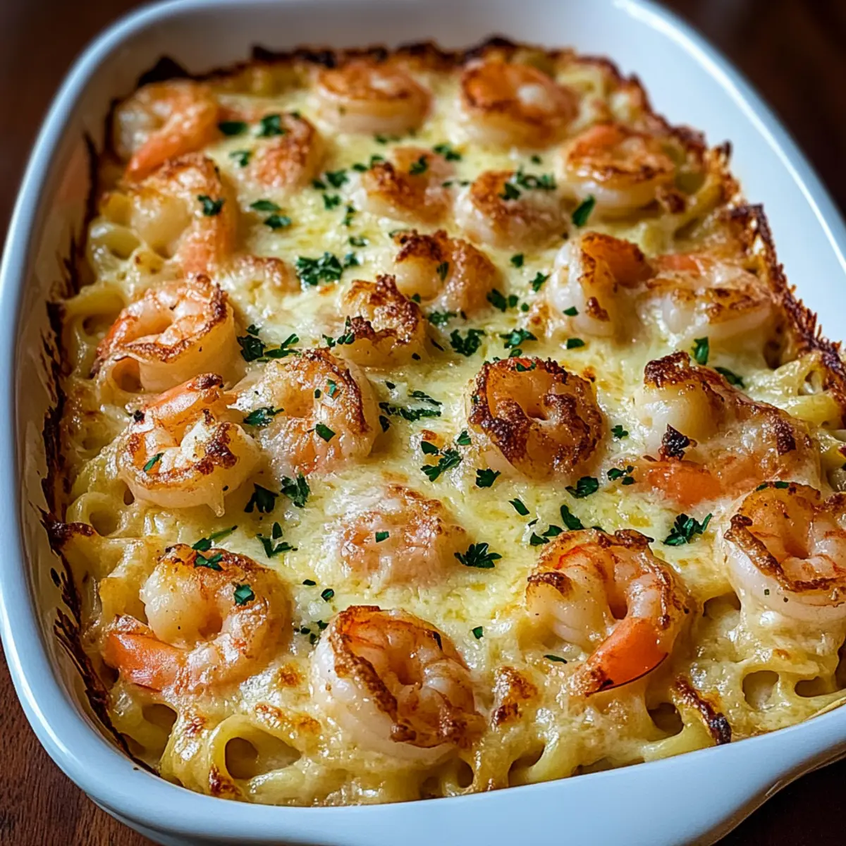 Delicious Shrimp Scampi Pasta Bake for Cozy Family Nights