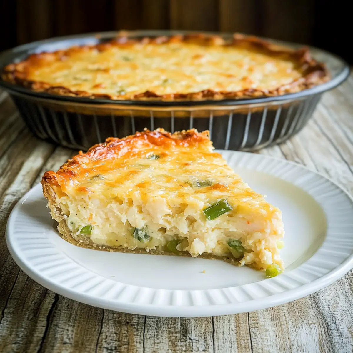 Irresistible Low-Carb Crustless Crab Quiche for Brunch
