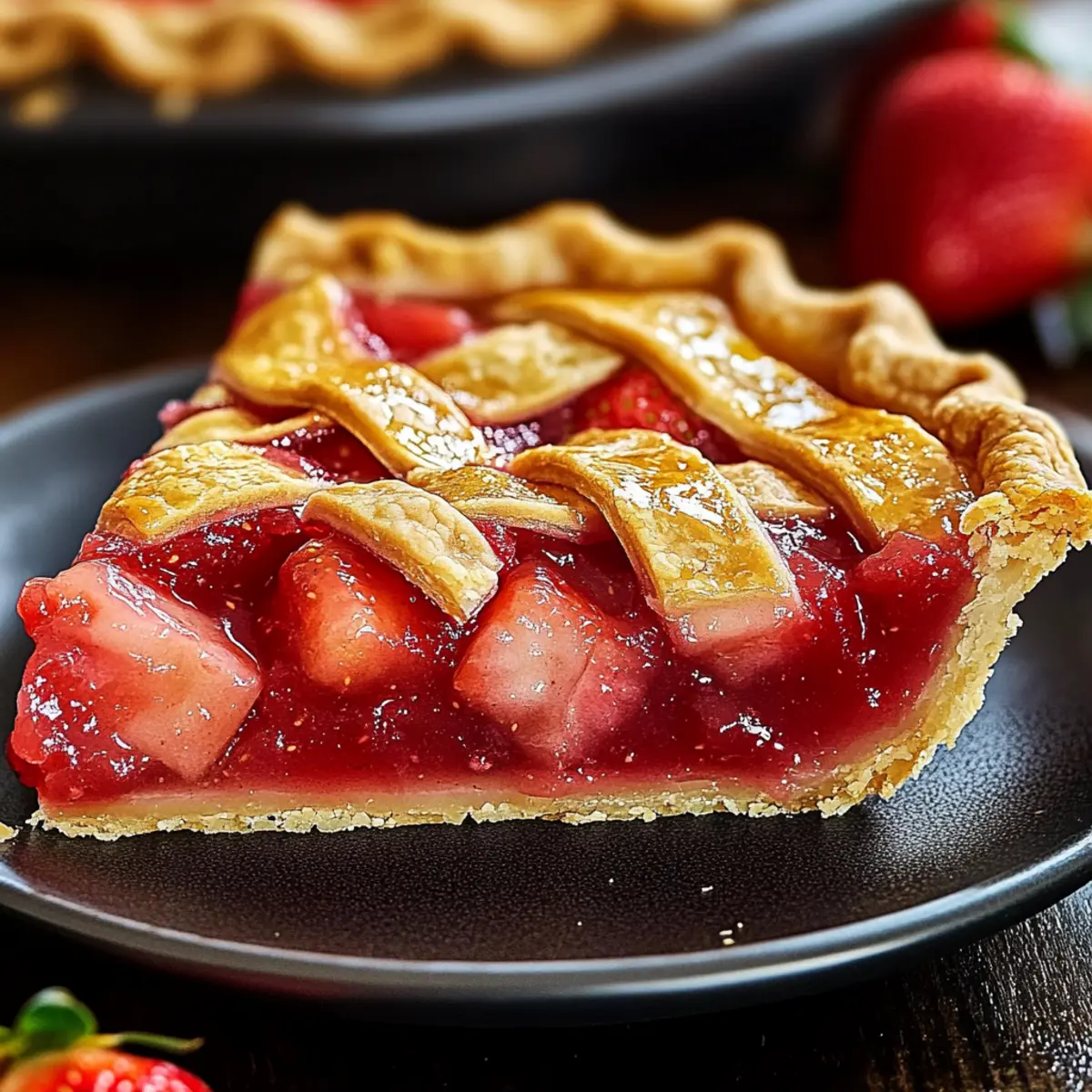 Strawberry Rhubarb Pie Recipe for Irresistible Spring Flavor