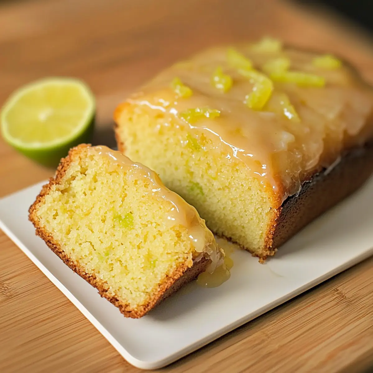 Key Lime Quick Bread: Moist, Zesty Bliss in Every Slice