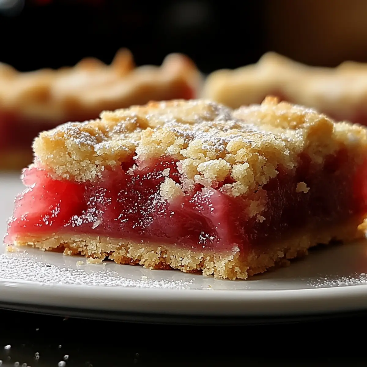 Irresistible Rhubarb Shortbread Bars with a Sweet Twist