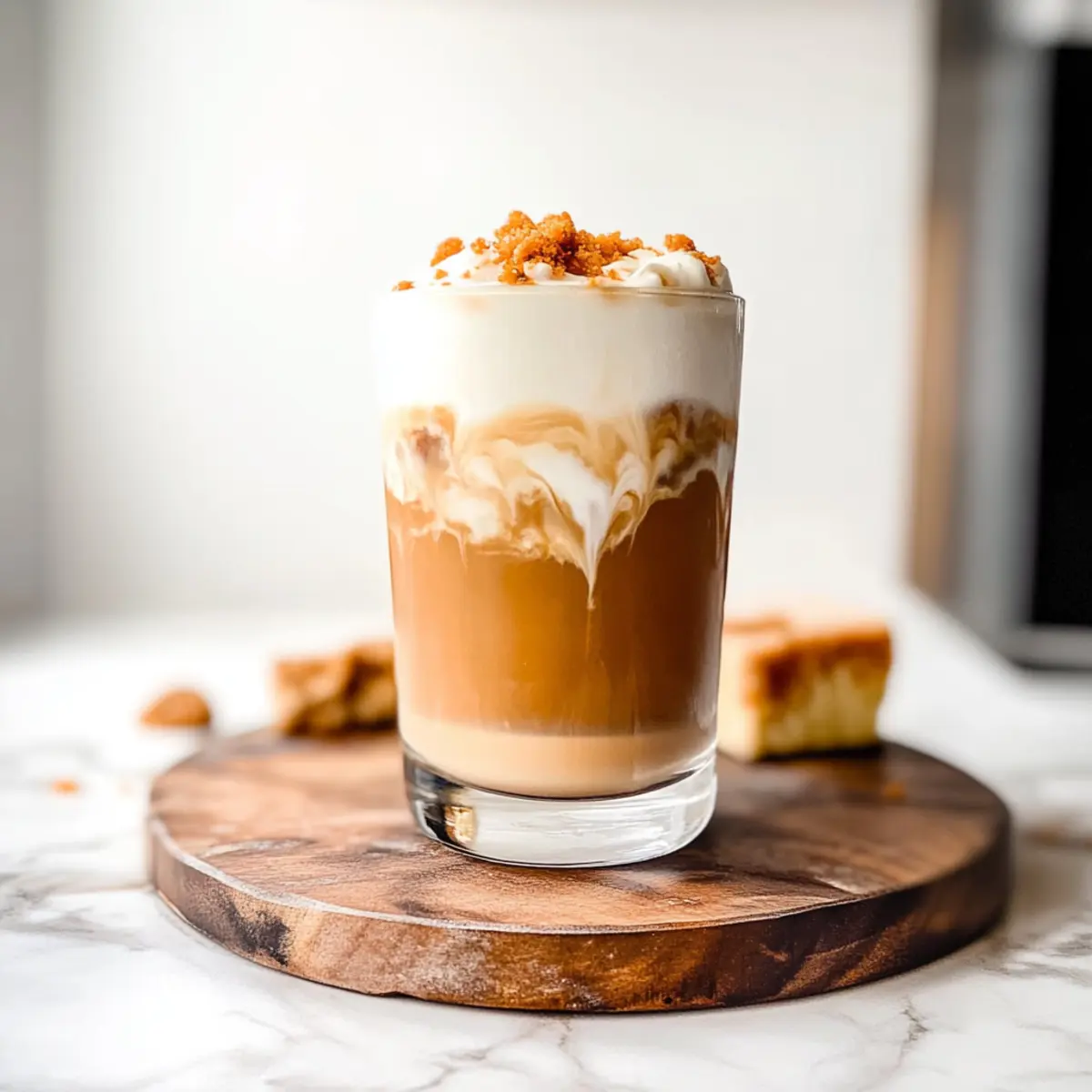 Irresistible Carrot Cake Latte with Creamy Cold Foam Delight