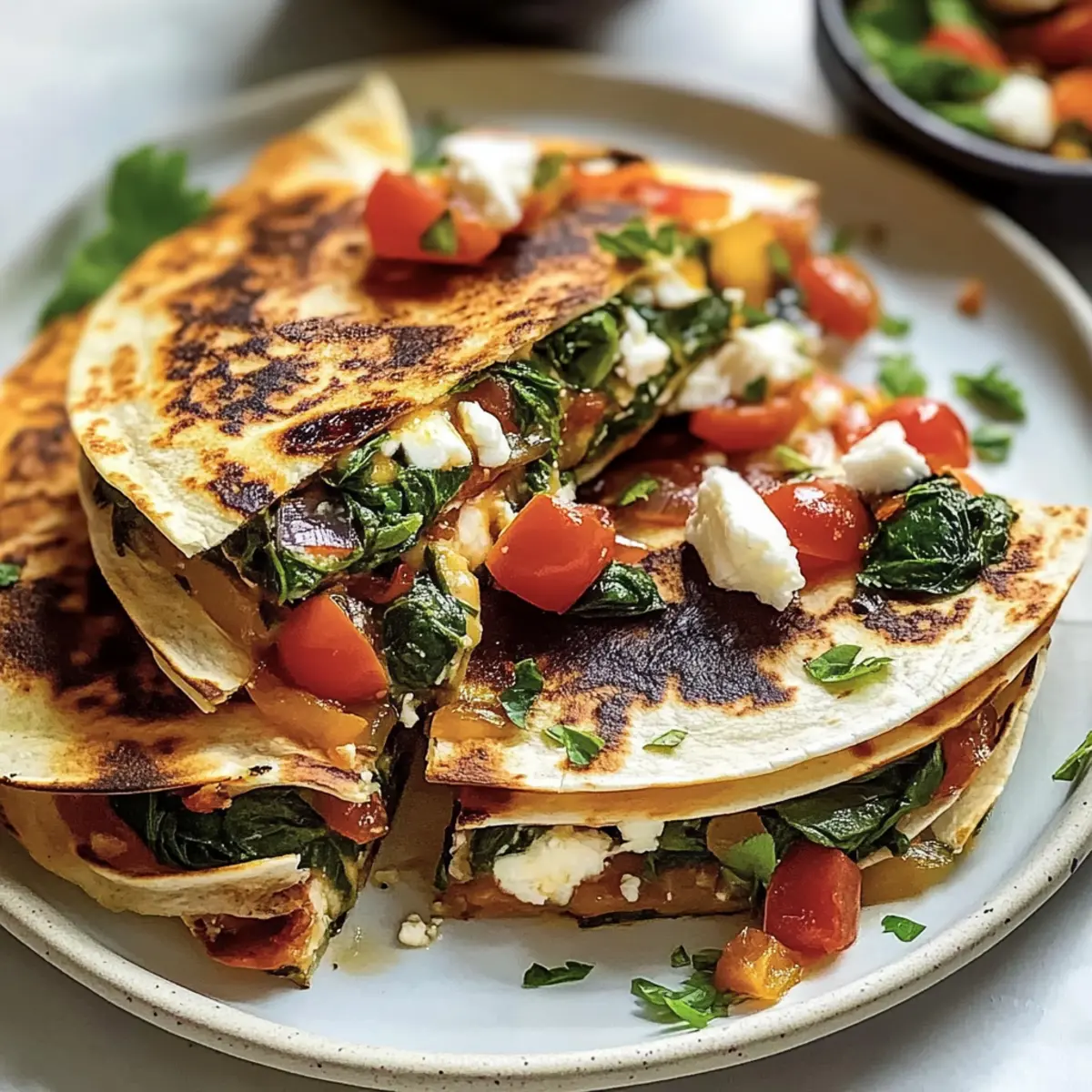 Mediterranean Quesadillas: Quick, Flavorful Comfort Food