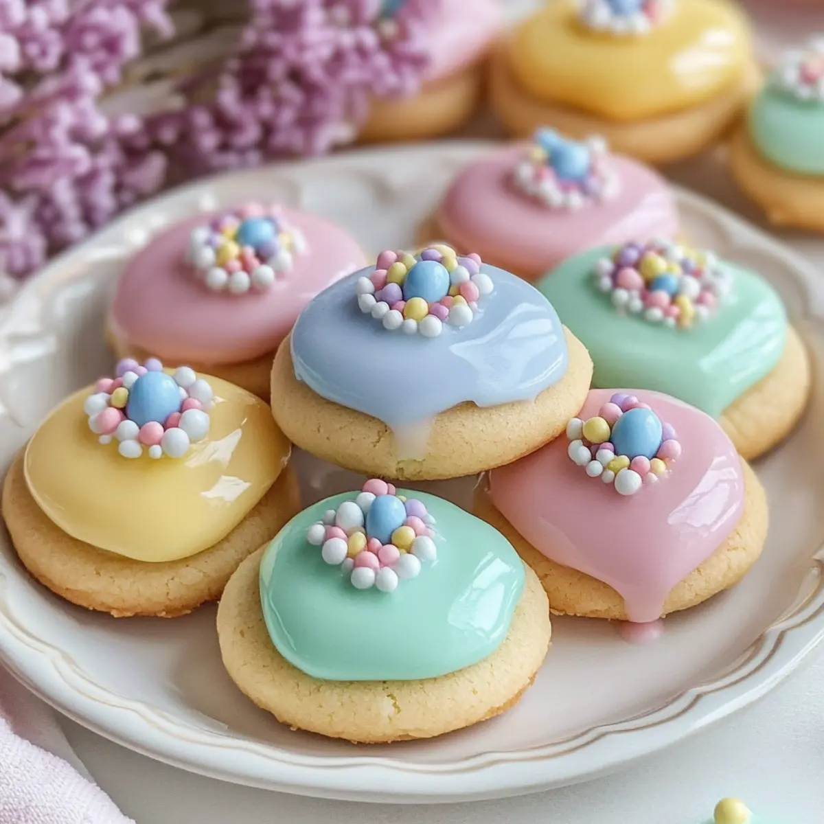 Festive Easter Egg Hunt Thumbprint Cookies You’ll Love