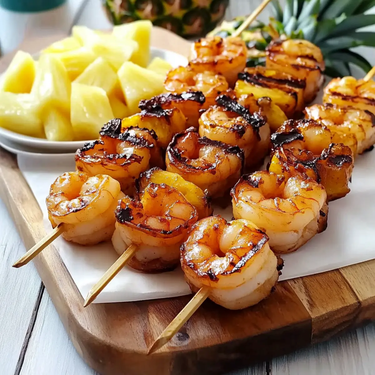 Grilled Shrimp and Pineapple Skewers for Perfect Summer Flavor