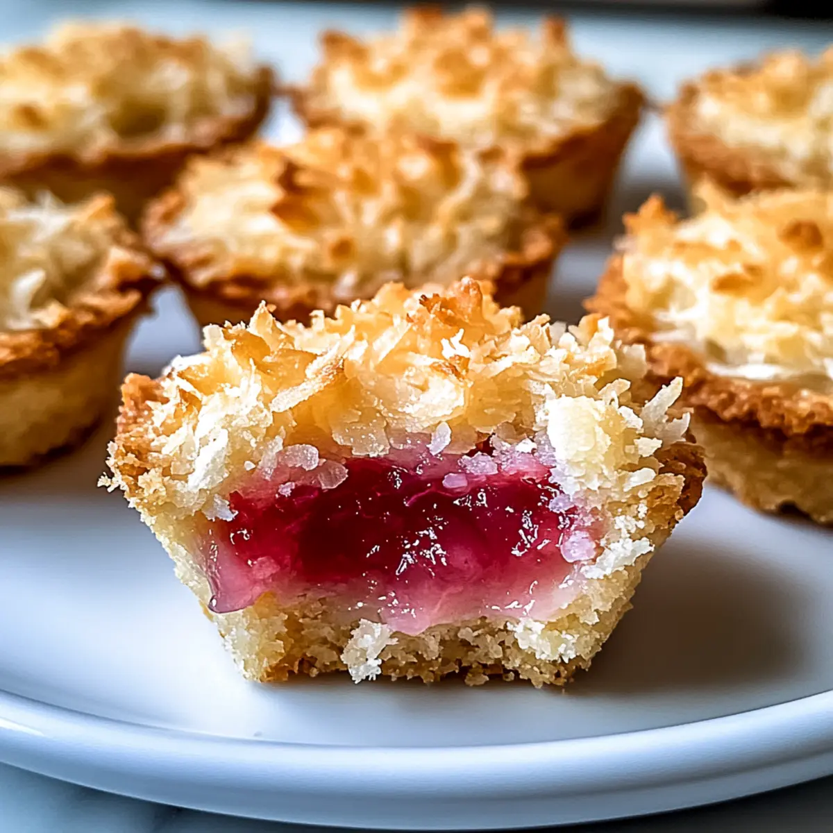 Rhubarb Coconut Macaroon Tarts: Sweet-Tart Bliss Awaits