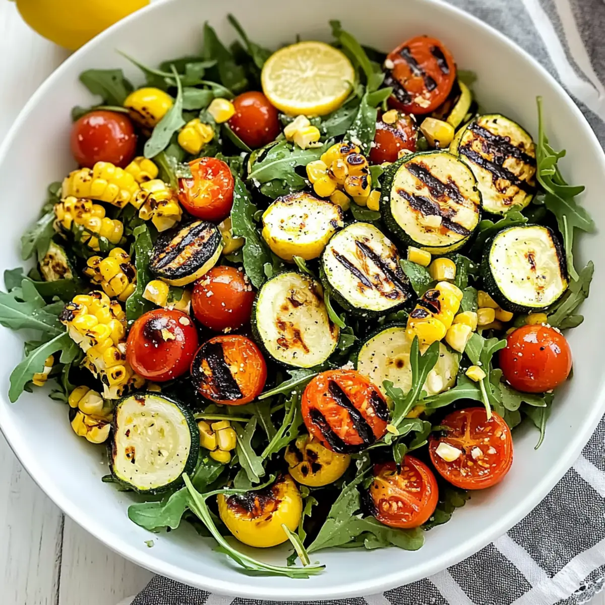 Zesty Grilled Zucchini Salad for Fresh Summer Flavor