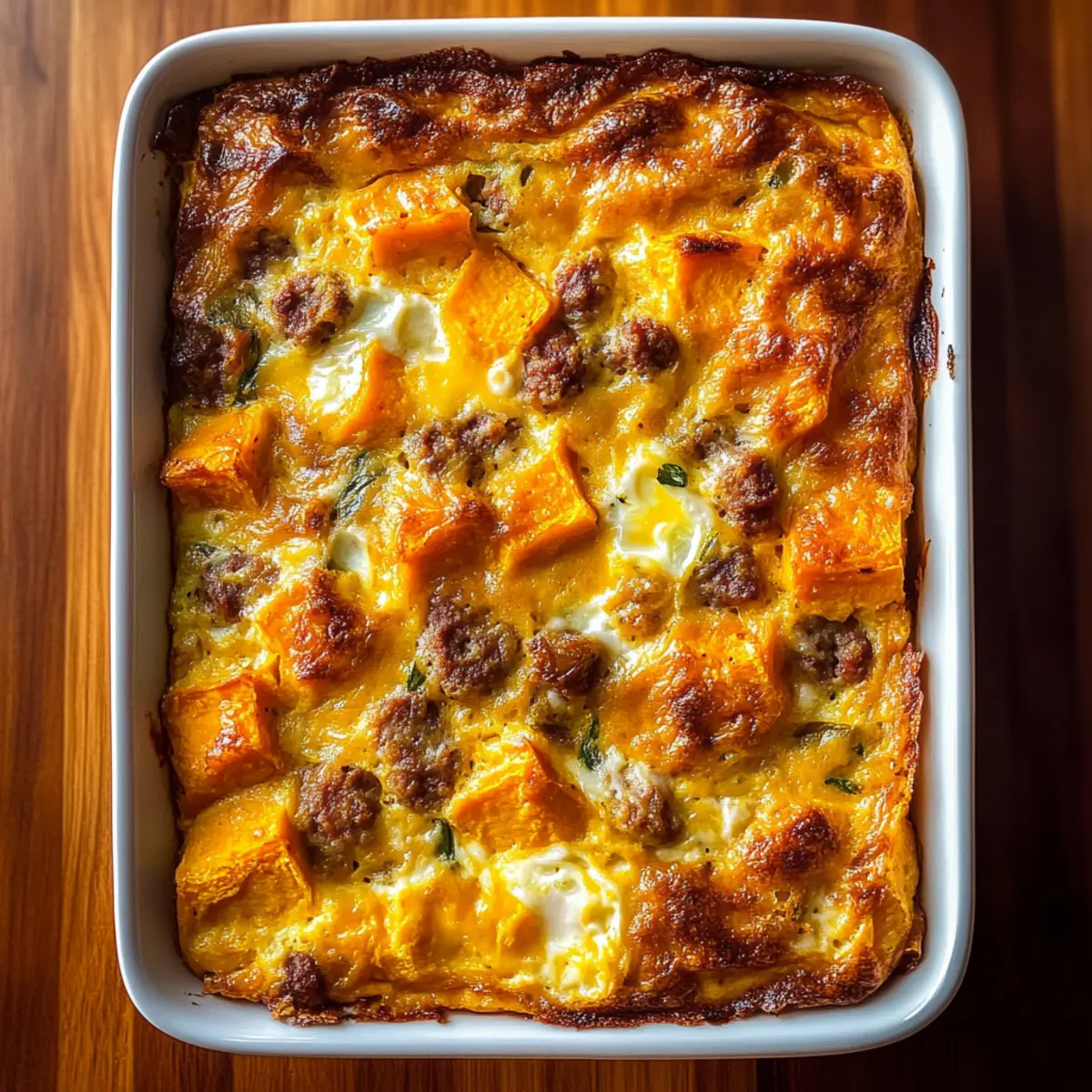 Savory Sweet Potato Egg Casserole for Cozy Mornings