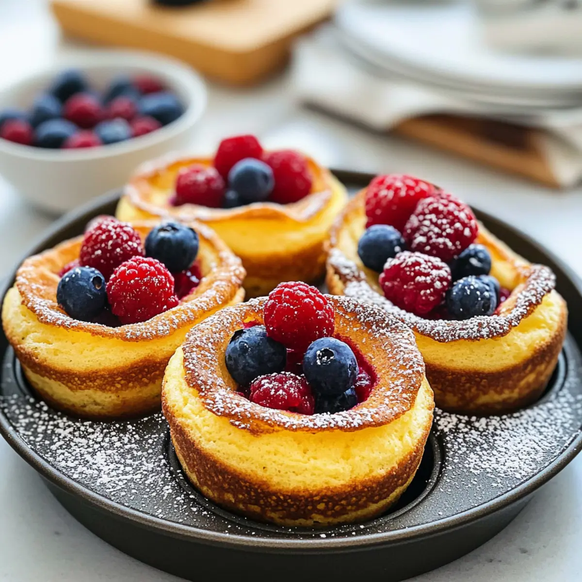 Mini Dutch Baby Pancakes: A Fun, Fluffy Breakfast Delight