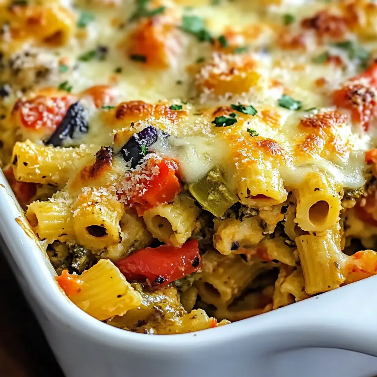 Mediterranean Vegetable Pasta Bake: Comfort in Every Bite