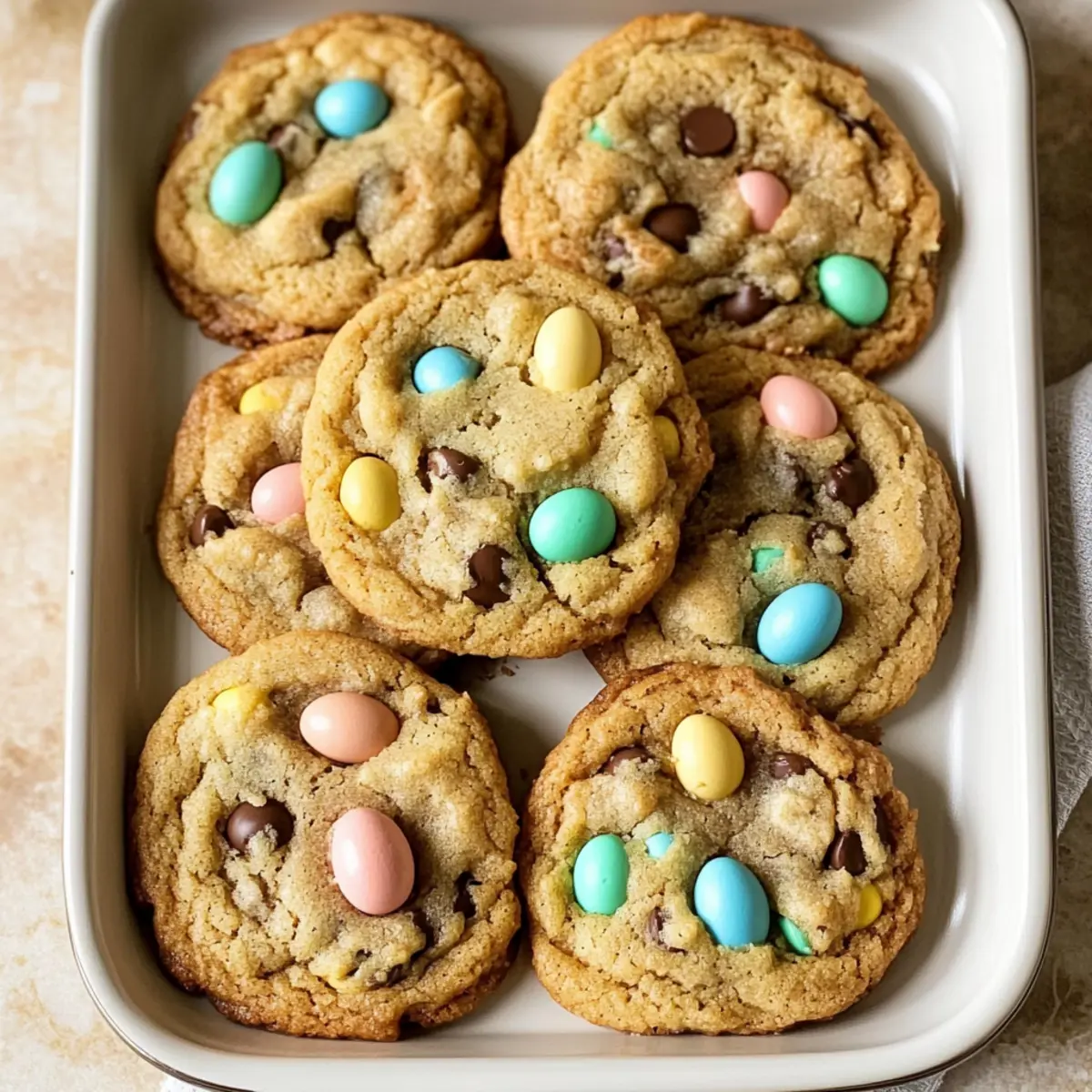 Cadbury Mini Egg Chocolate Chip Cookies for a Festive Treat