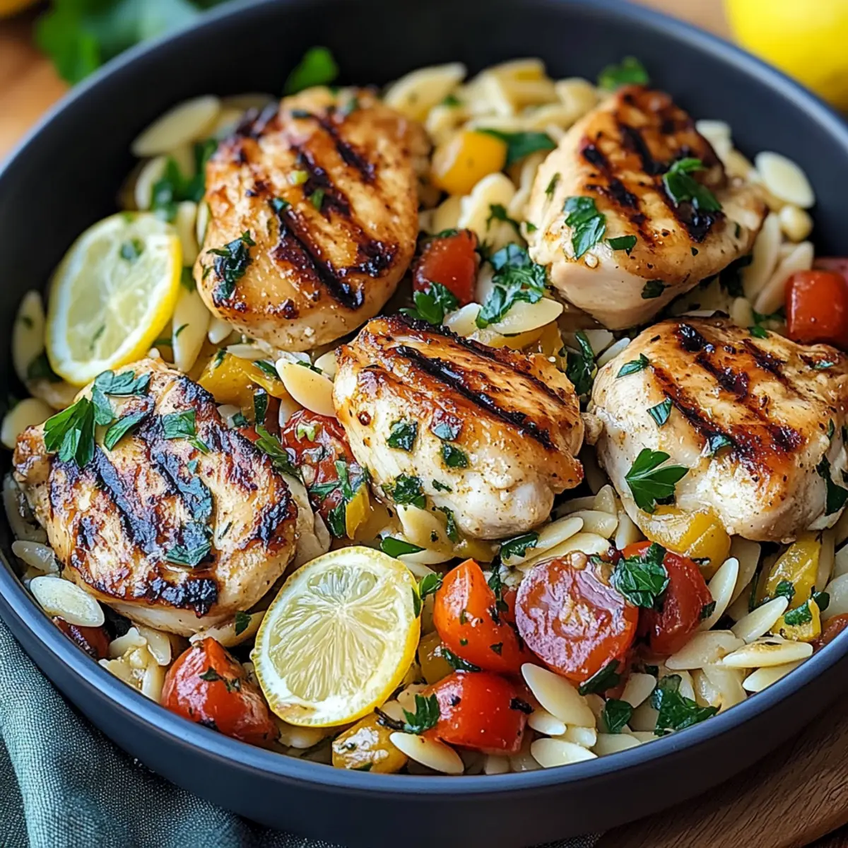 Mediterranean Diet Chicken Orzo: Quick, Healthy & Flavor-Packed