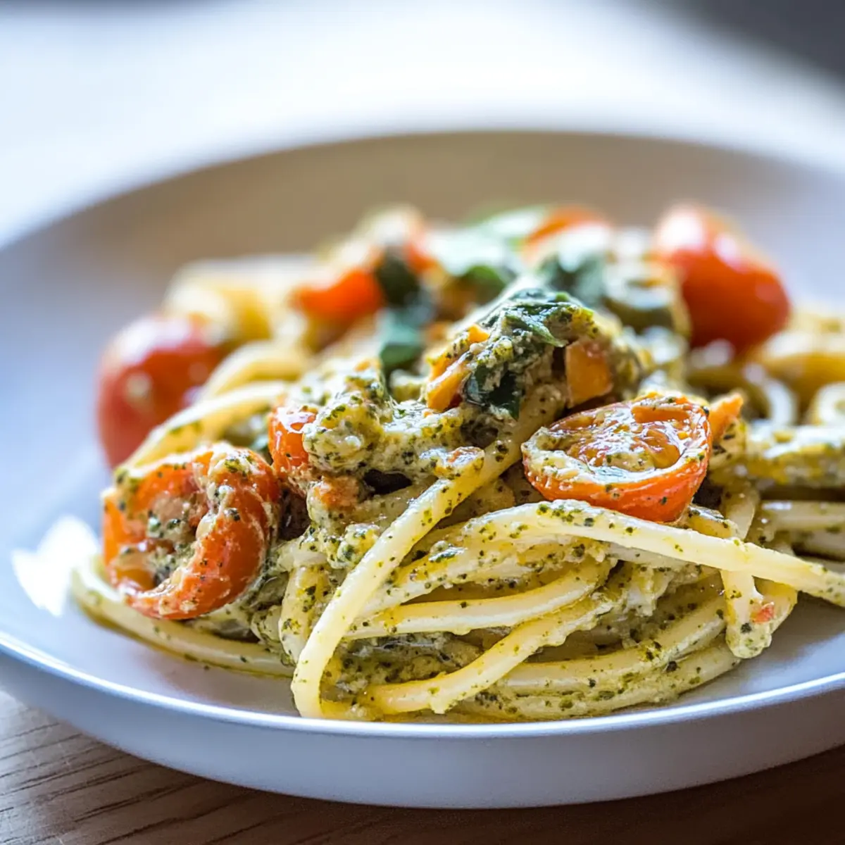 Bright and Zesty Pesto Trapanese for Your Summer Table