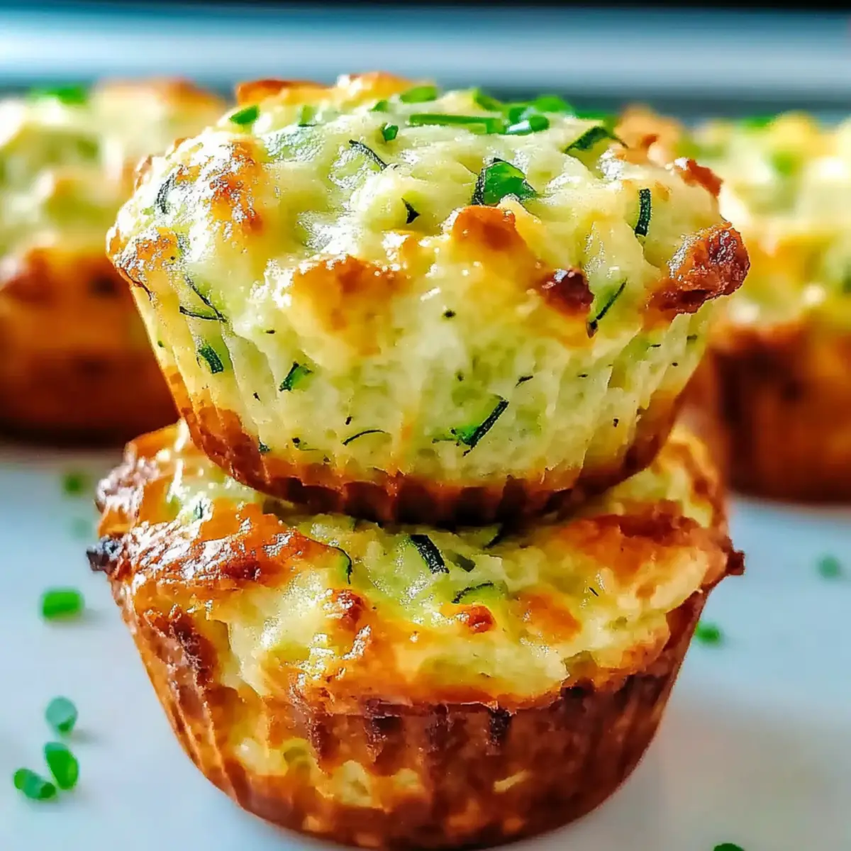 Savory Parmesan Zucchini Muffins That Steal the Show