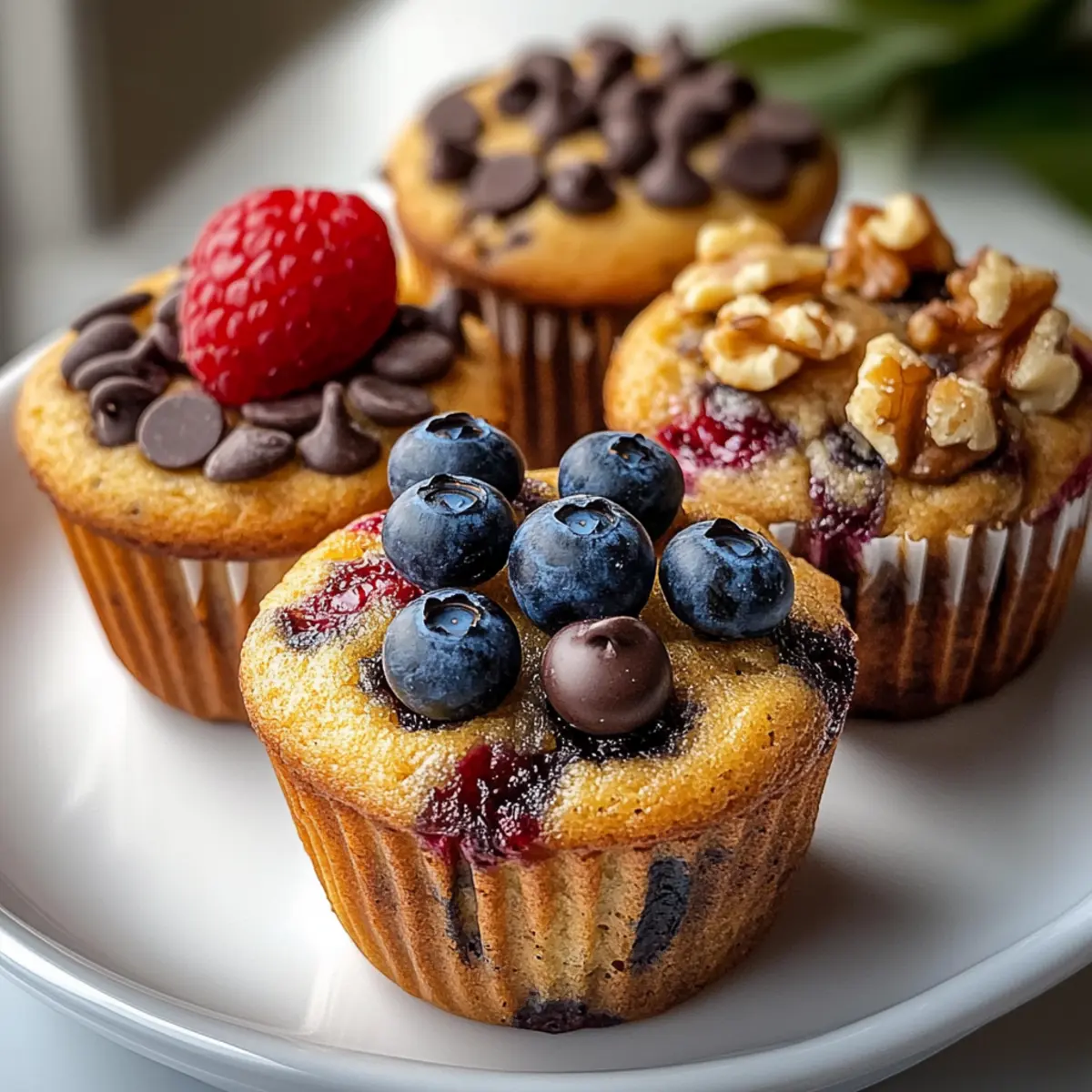 Pancake Muffins with Six Flavors for a Fun Breakfast Treat