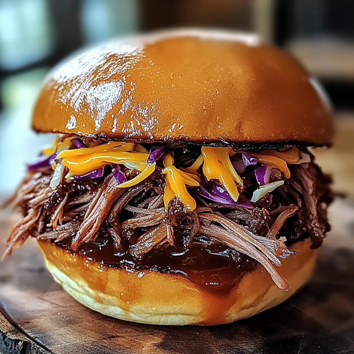 Melt-in-Your-Mouth Pulled Beef Sandwich to Savor