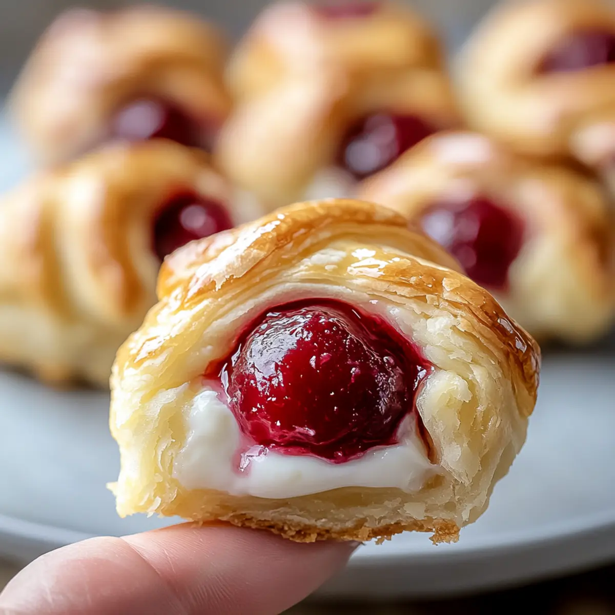 Delicious Cherry Pie Bites: Sweetness in Every Crisp Bite