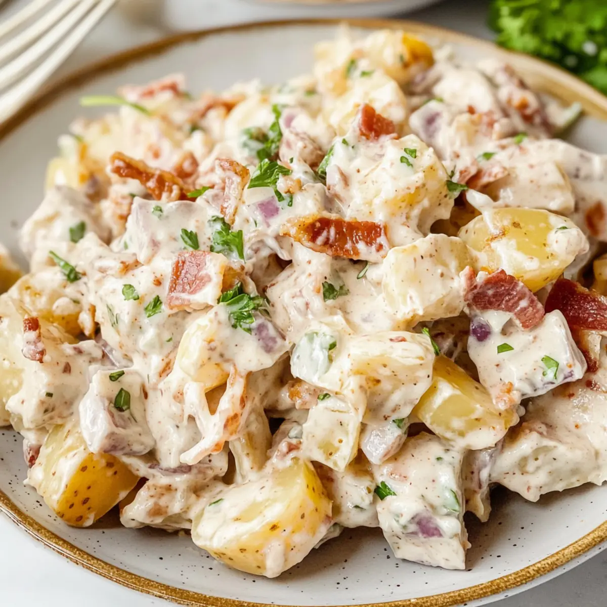 Steakhouse Potato Salad: A Creamy, Comforting Classic