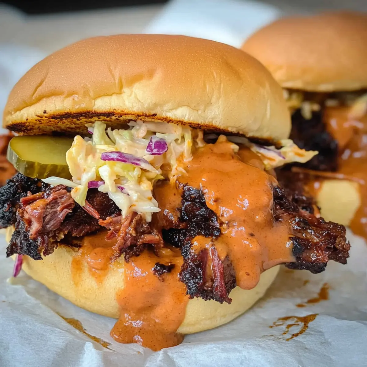 Savory Chopped Beef Brisket Sandwich for Quick Comfort Food