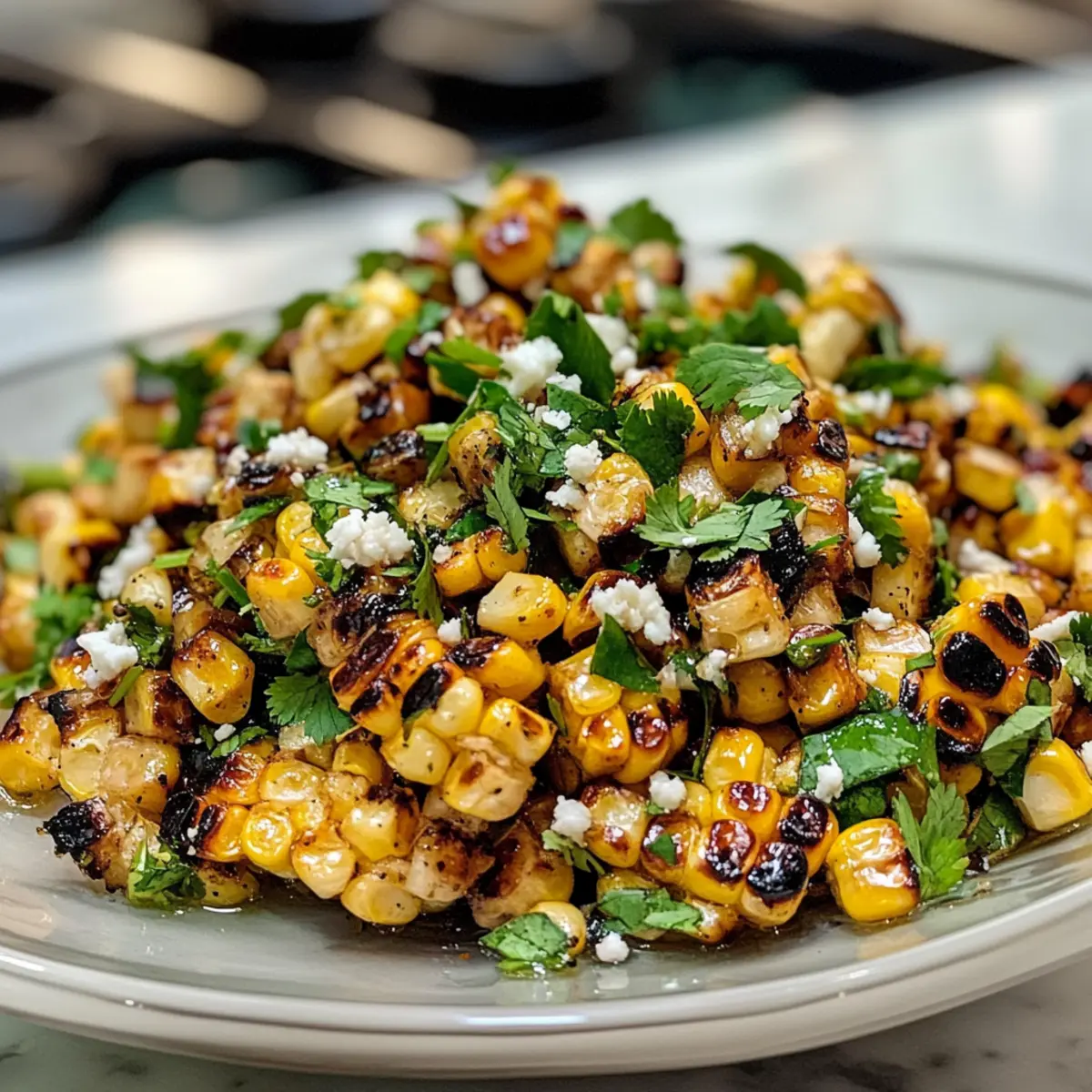 Sweet and Smoky Grilled Corn Salad for Summer Gatherings