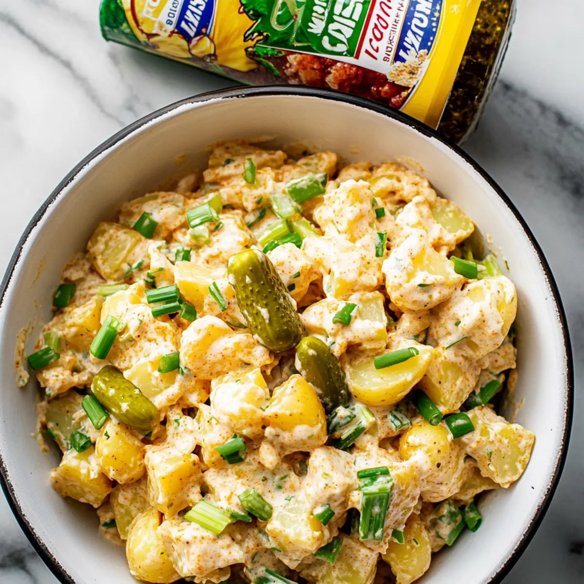 Zesty Creole Ranch Potato Salad Perfect for Summer BBQs