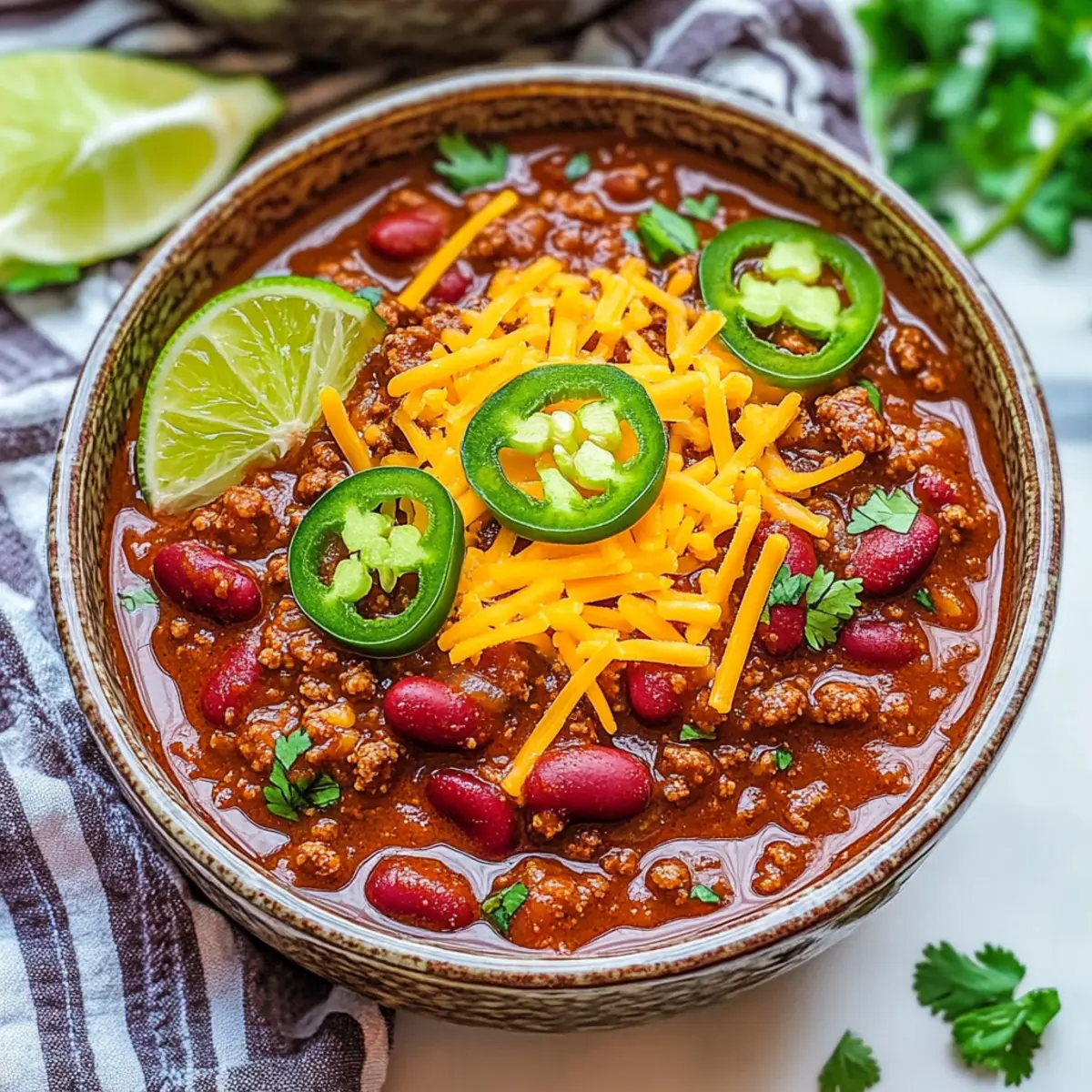 Smoky Chipotle Beef Chili: Hearty, Spicy Comfort in a Bowl
