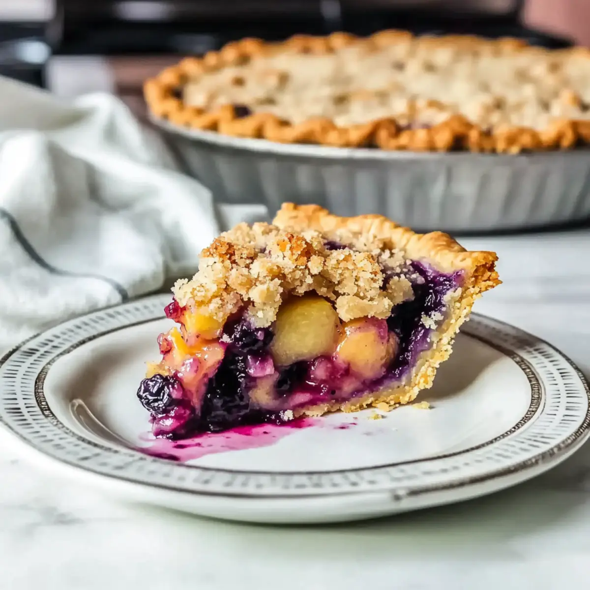 Mothers Day Blueberry Peach Pie: A Sweet, Heartfelt Treat