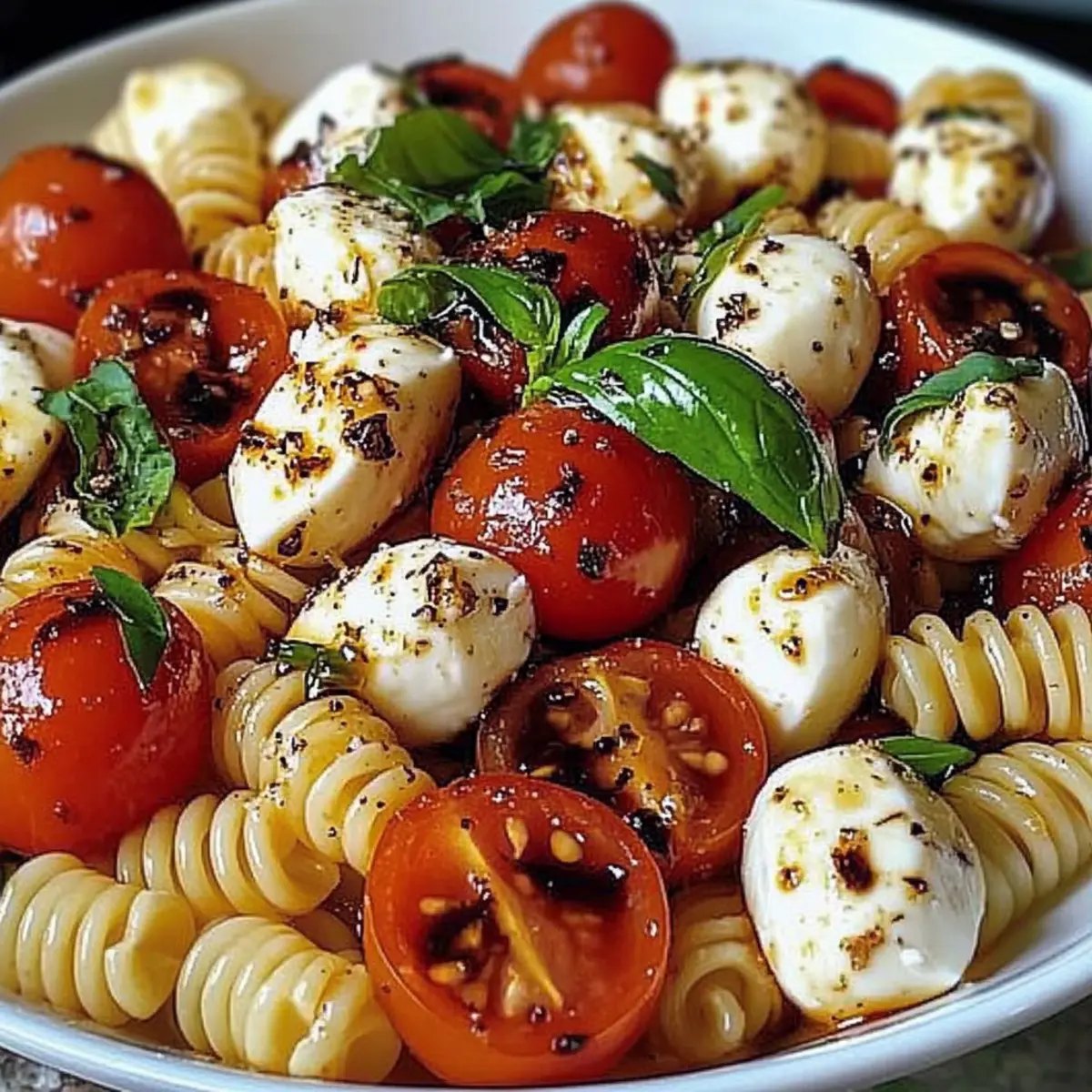 Caprese Pasta Salad Picnic Idea for a Fresh Summer Feast