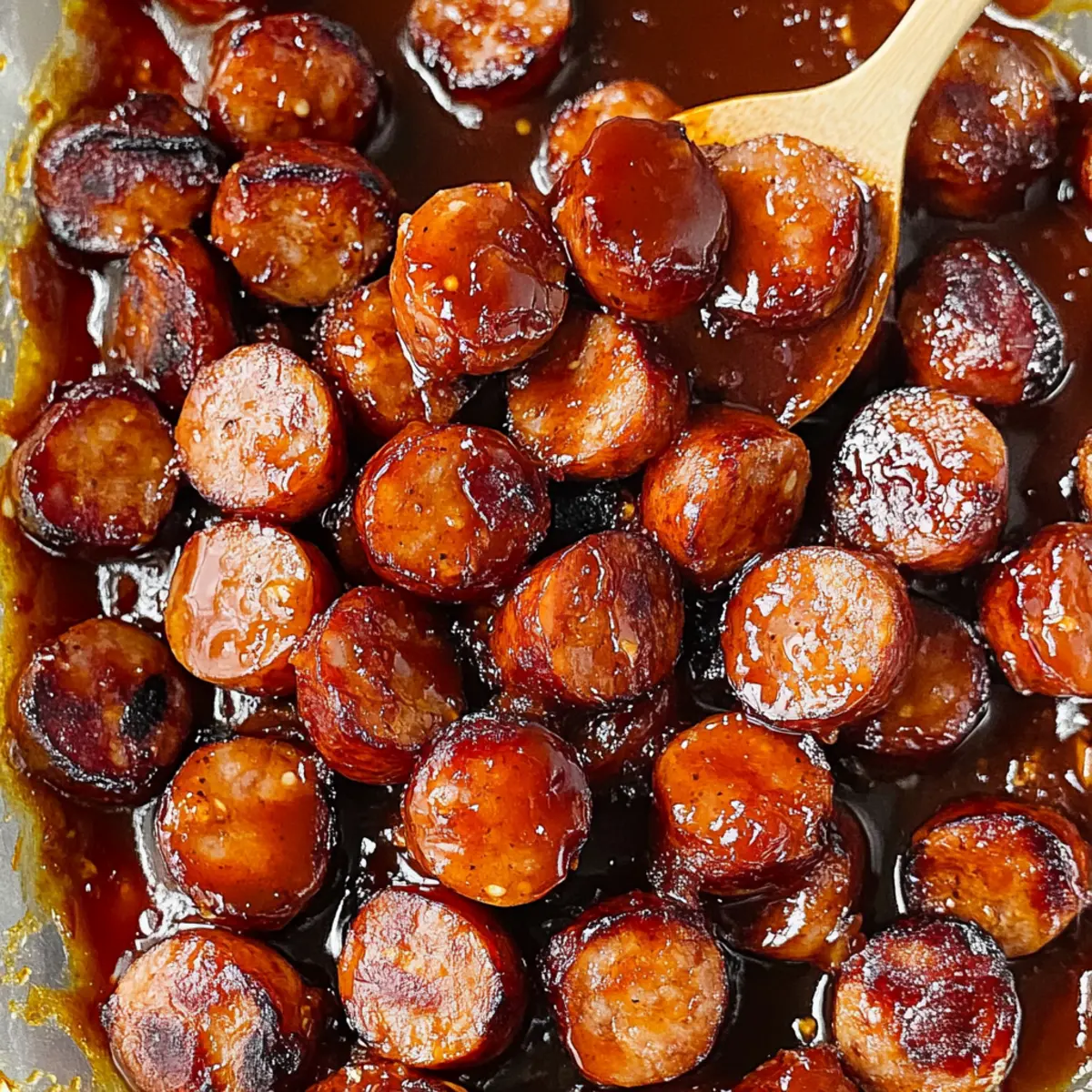 Savory Picnic Idea: BBQ Sausage Bites Your Guests Will Love