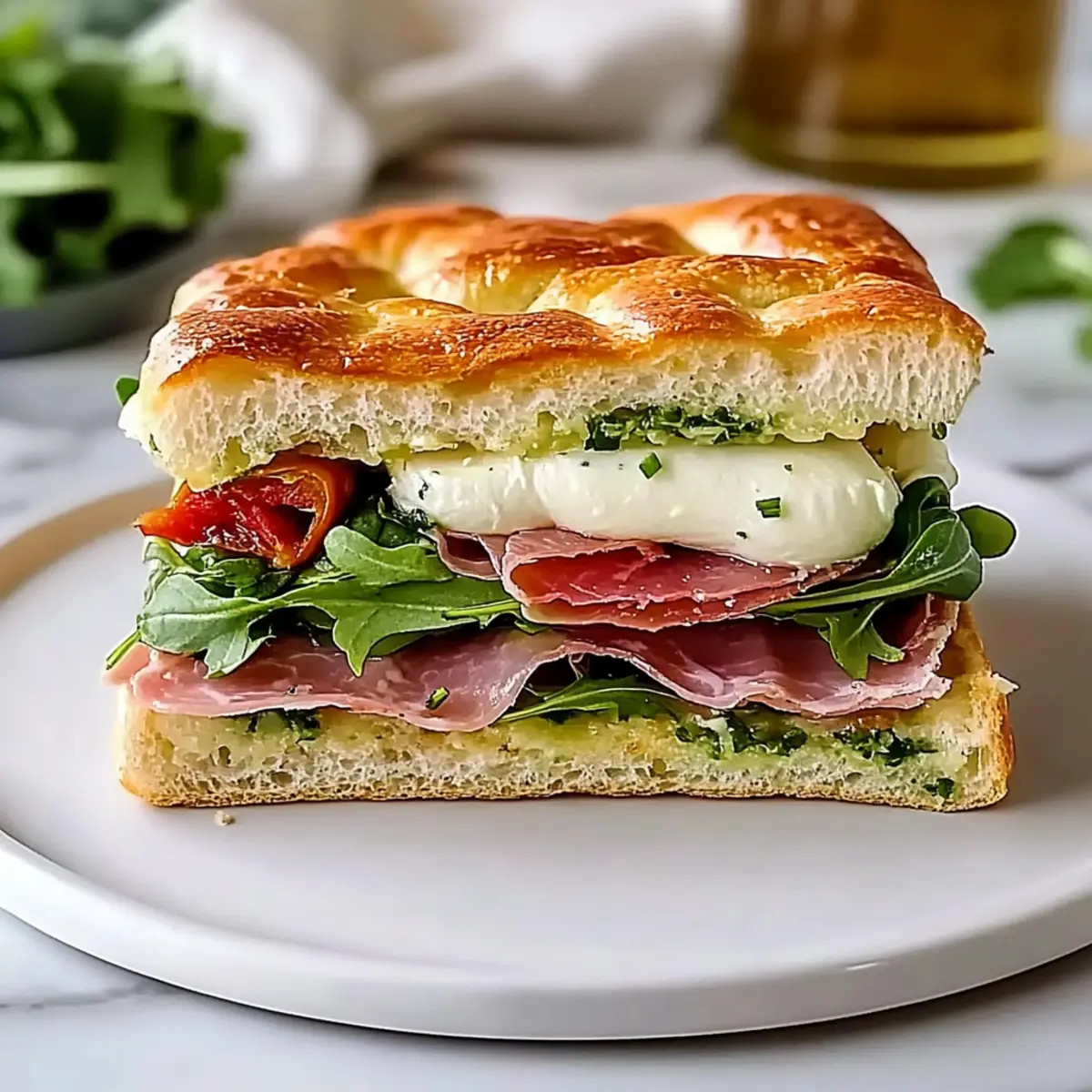 Irresistible Italian Focaccia Sandwich Recipe for Comfort Cravings