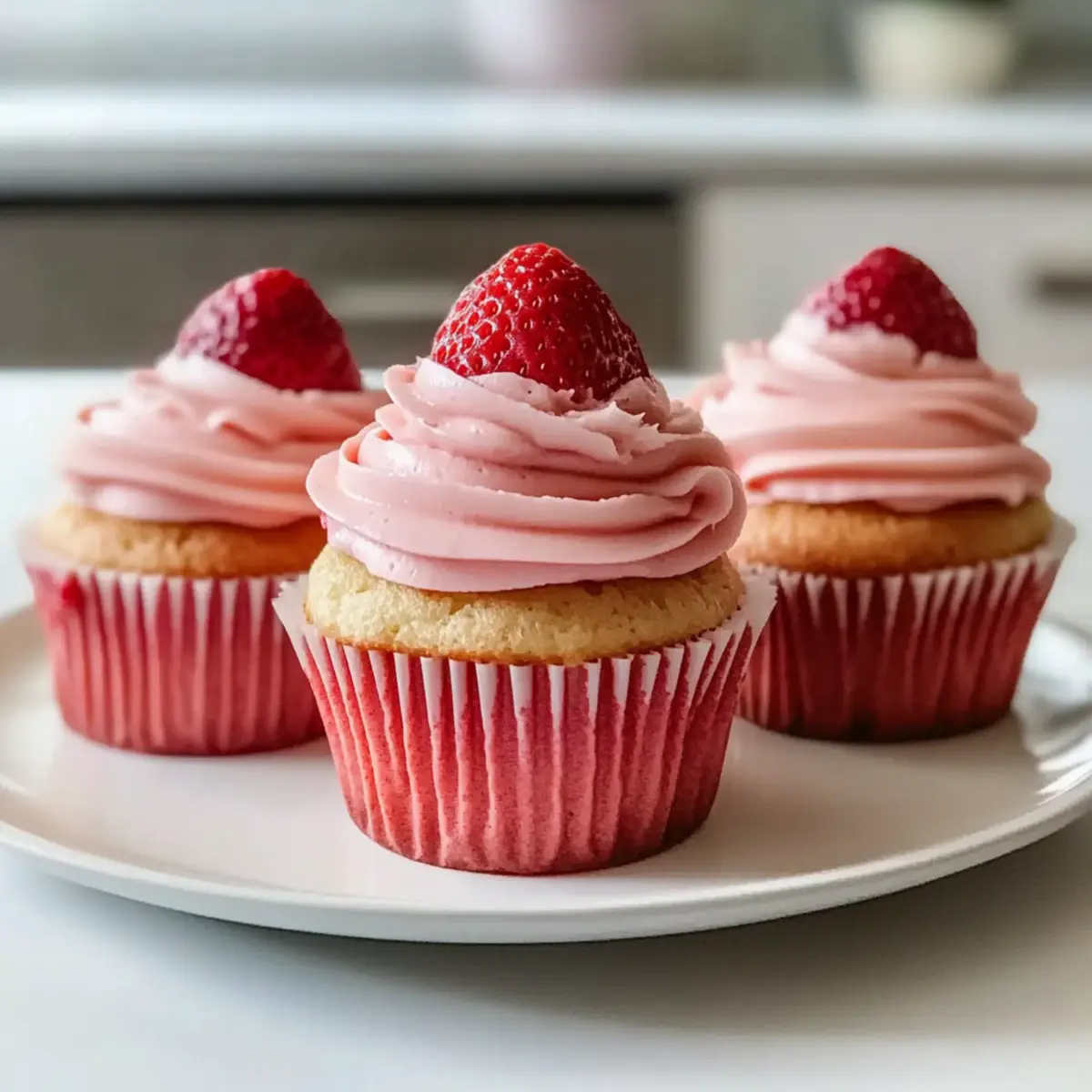 Delightful Mothers Day Strawberry Cupcakes That Wow!