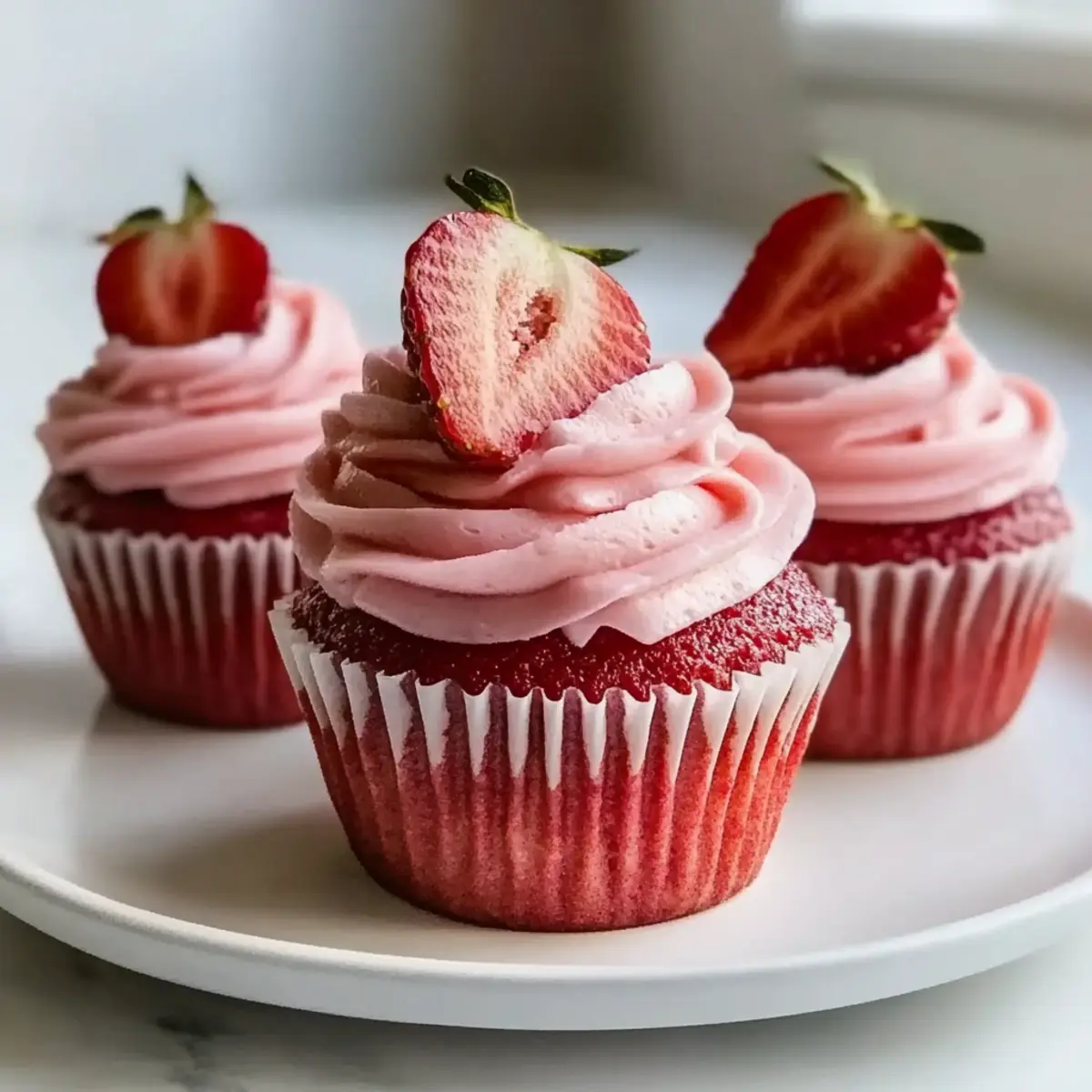 Delicious Mother’s Day Strawberry Cupcakes That Wow Everyone