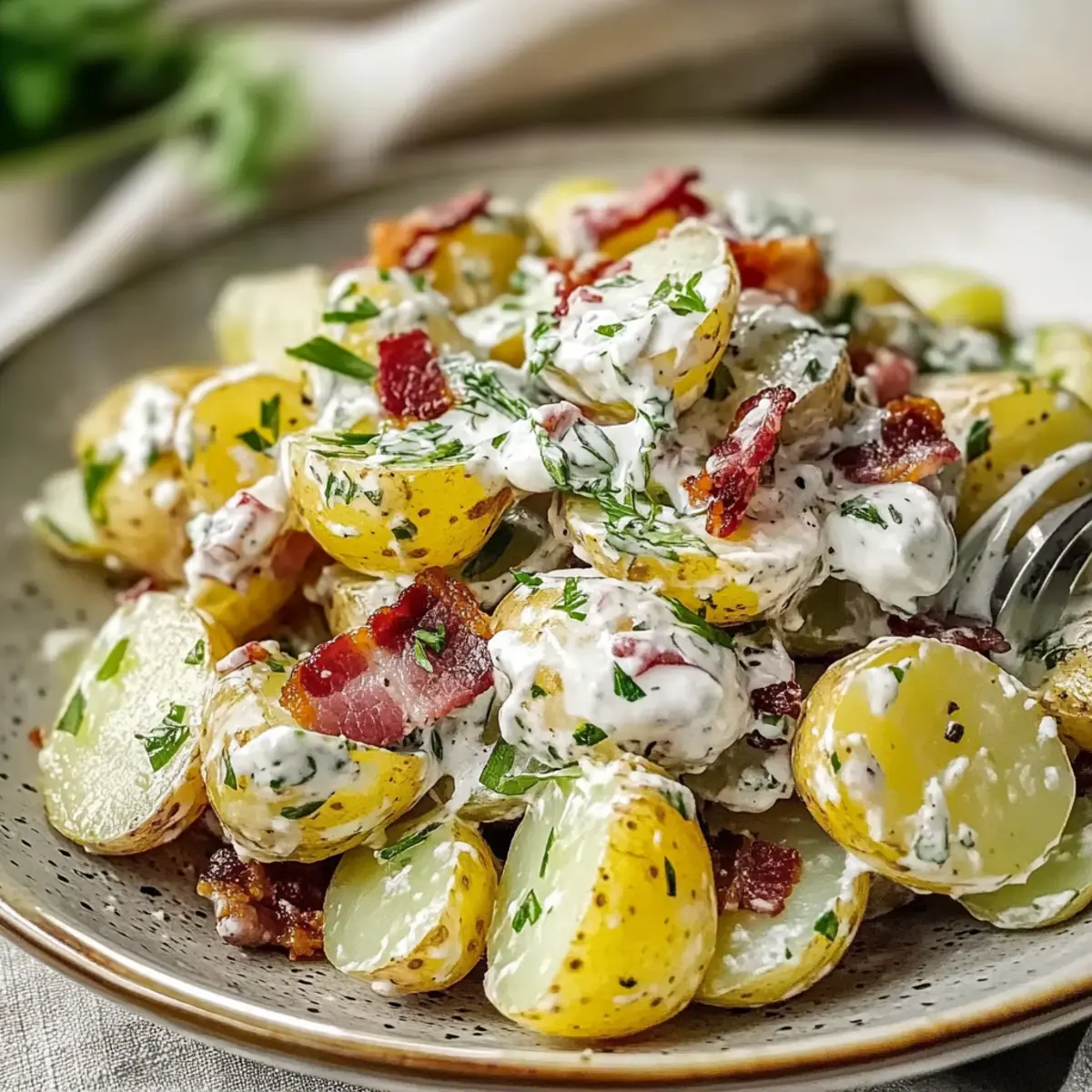 Tasty Jamie Oliver Potato Salad with Crunchy Bacon Bliss