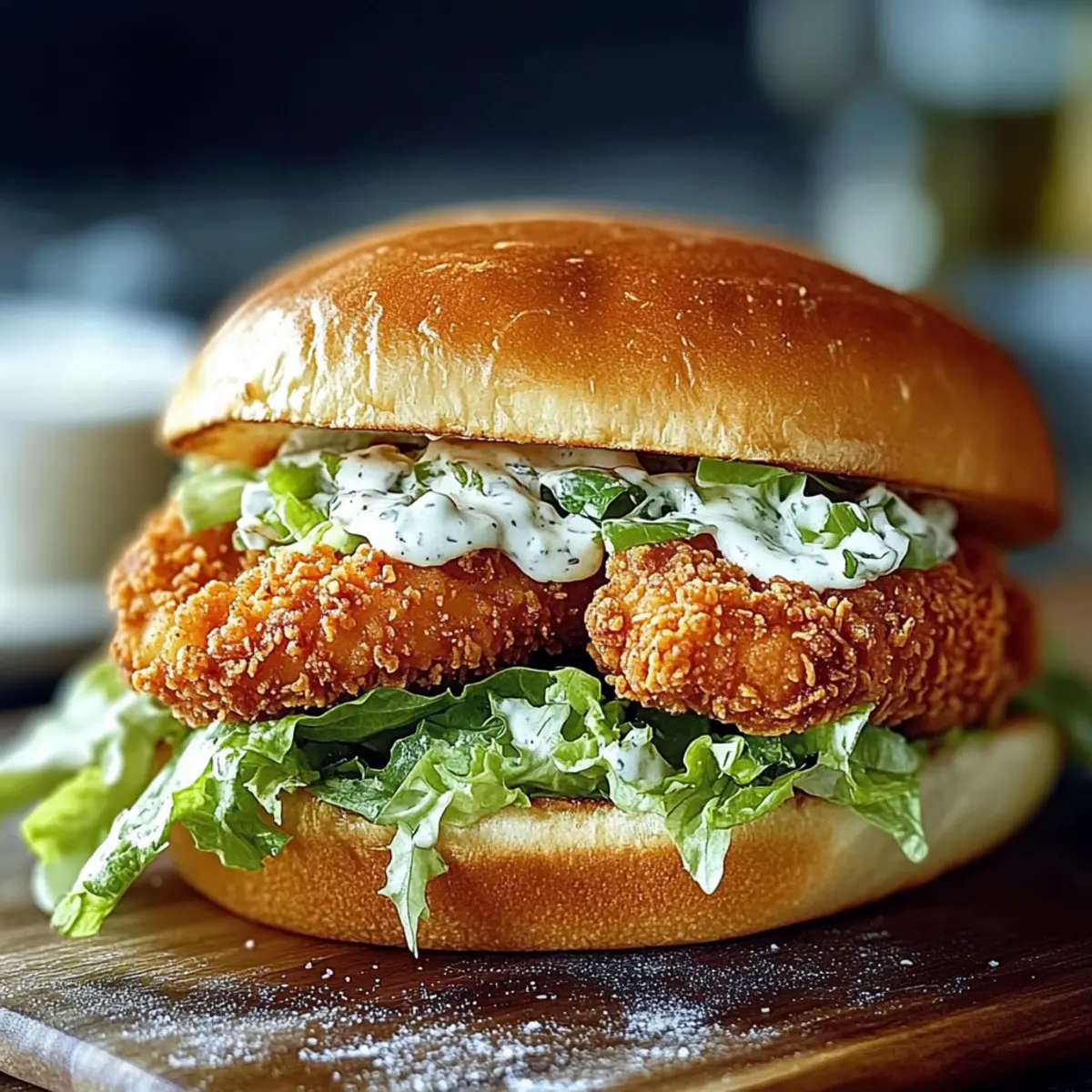 Crispy Chicken Caesar Sandwich: Your New Favorite Lunch Delight