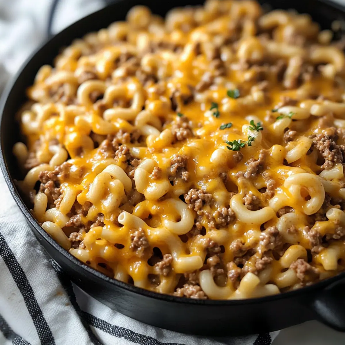 Cheeseburger Casserole: Creamy Comfort Food for Busy Nights