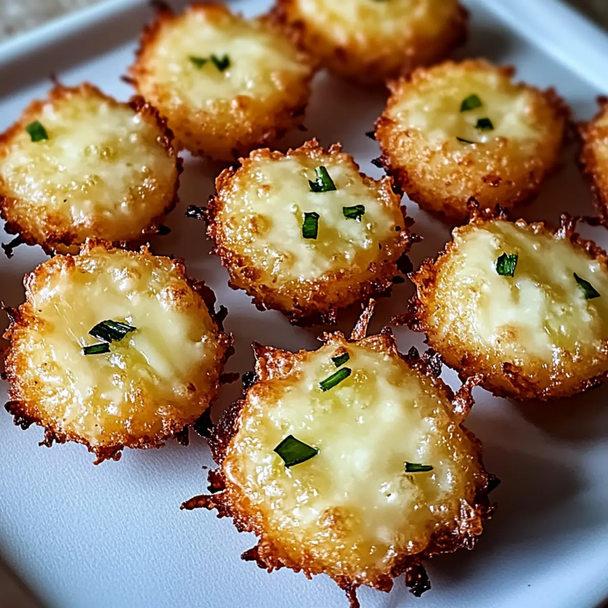 Crispy Pickle Cheese Bites